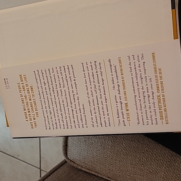 Tony Robbins Money Master The Game Hardcover book - Picture 3 of 6